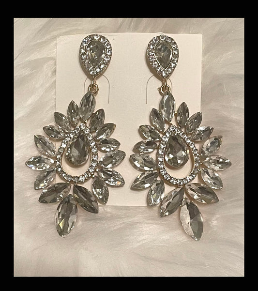 Chandelier Rhinestone Earrings