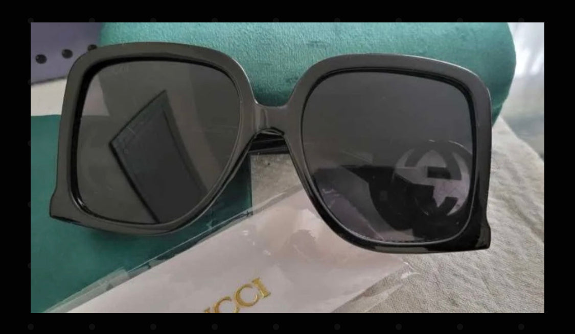 GG Luxury Black Sunglasses