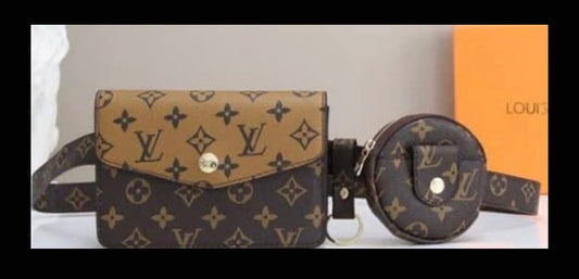 LV Brown Belt Bag