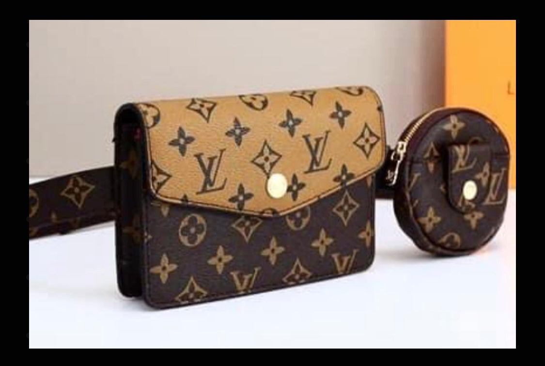 LV Brown Belt Bag