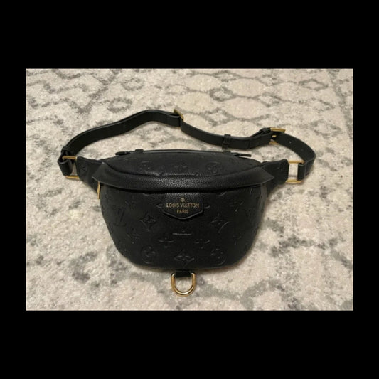 Black LV BumBag