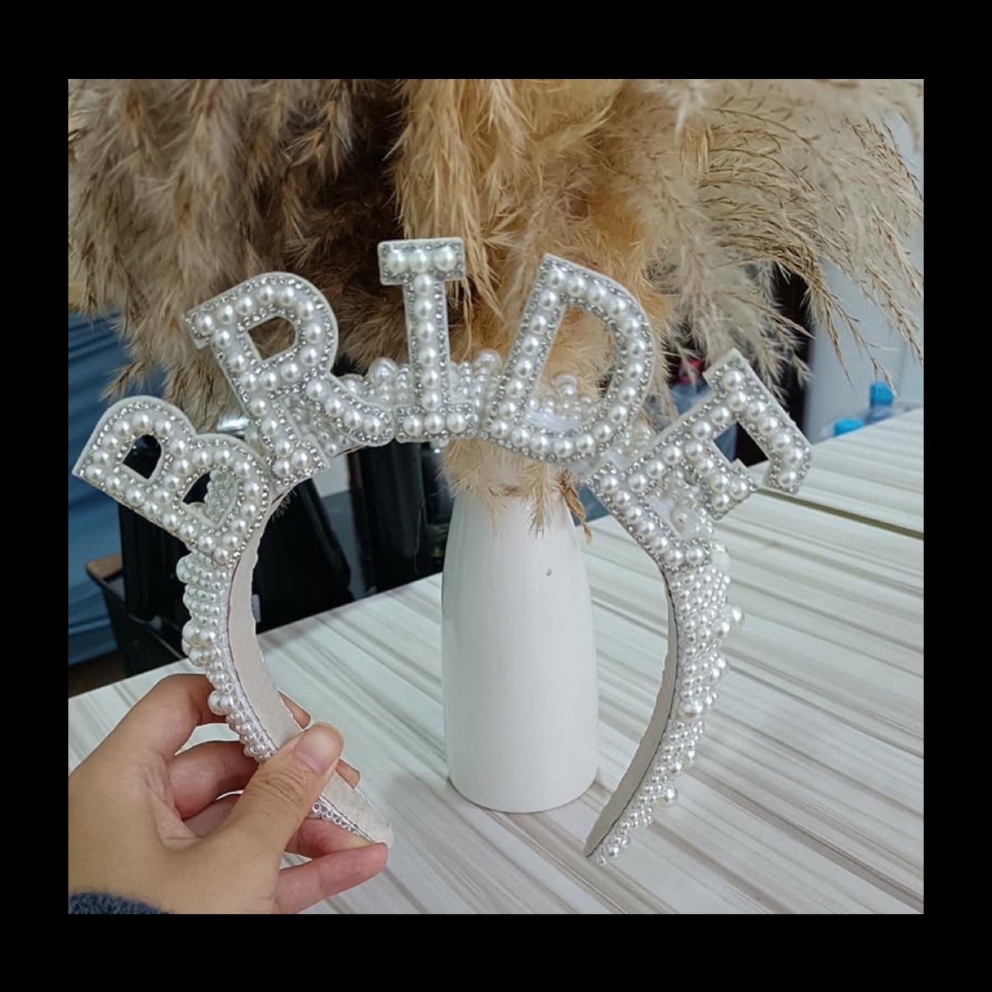 BRIDE Pearl Headband