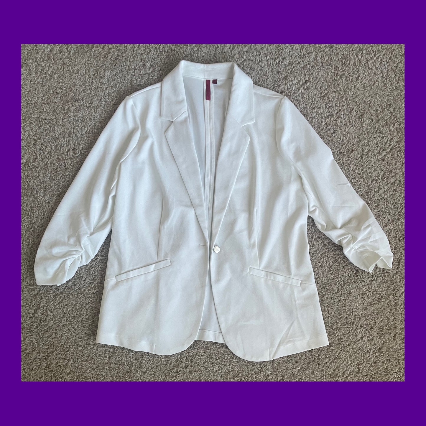 White Blazer